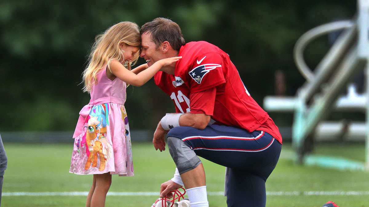 Tom Brady se svou dcerou Vivian