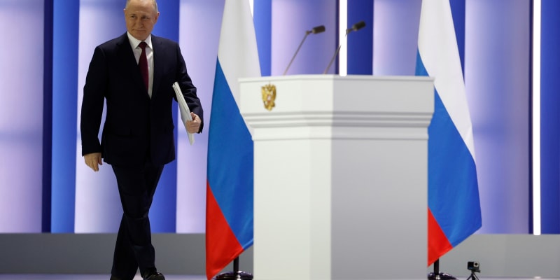 Projev Vladimira Putina (21. 2. 2023)