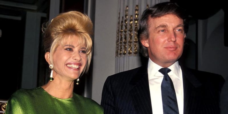 Exmanželé Ivana a Donald Trumpovi zůstali i po rozvodu přáteli.