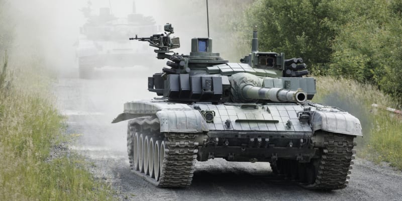 Český tank T-72M4CZ