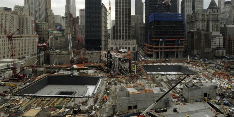 Výstavba po pádu Dvojčat z útoků 11. září 2001