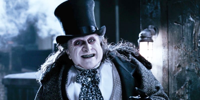 Danny DeVito jako Tučňák ve filmu Batman se vrací