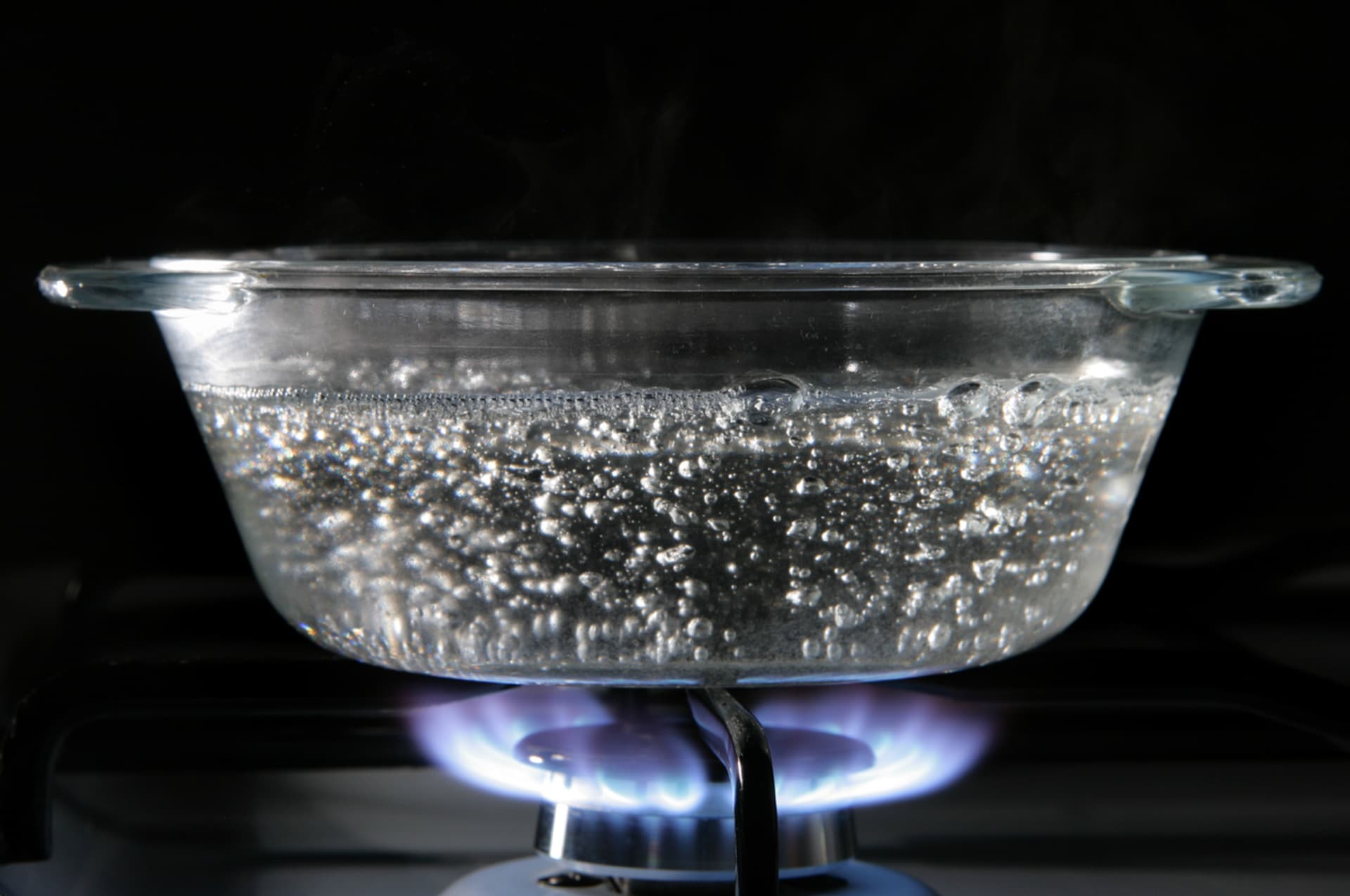 Boil water in a pot