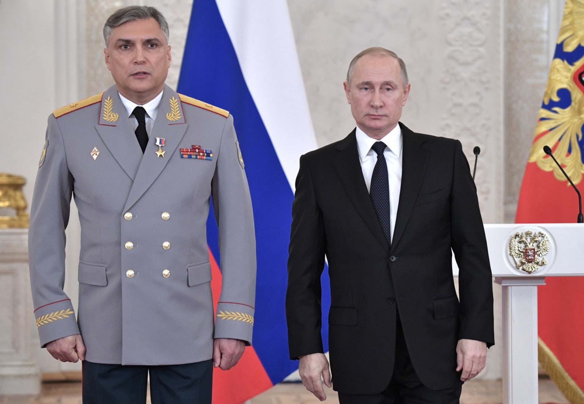 Alexandr Matovnikov a Vladimir Putin
