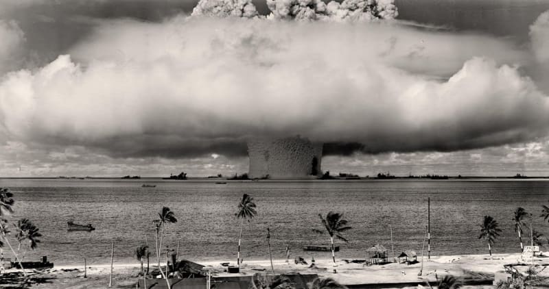 Američané na stejném místě otestovali jadernou bombu i v roce 1946.