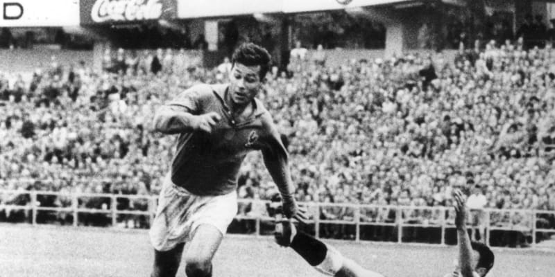 Fontaine vstřelil rekordních 13 gólů na mistrovství světa 1958.