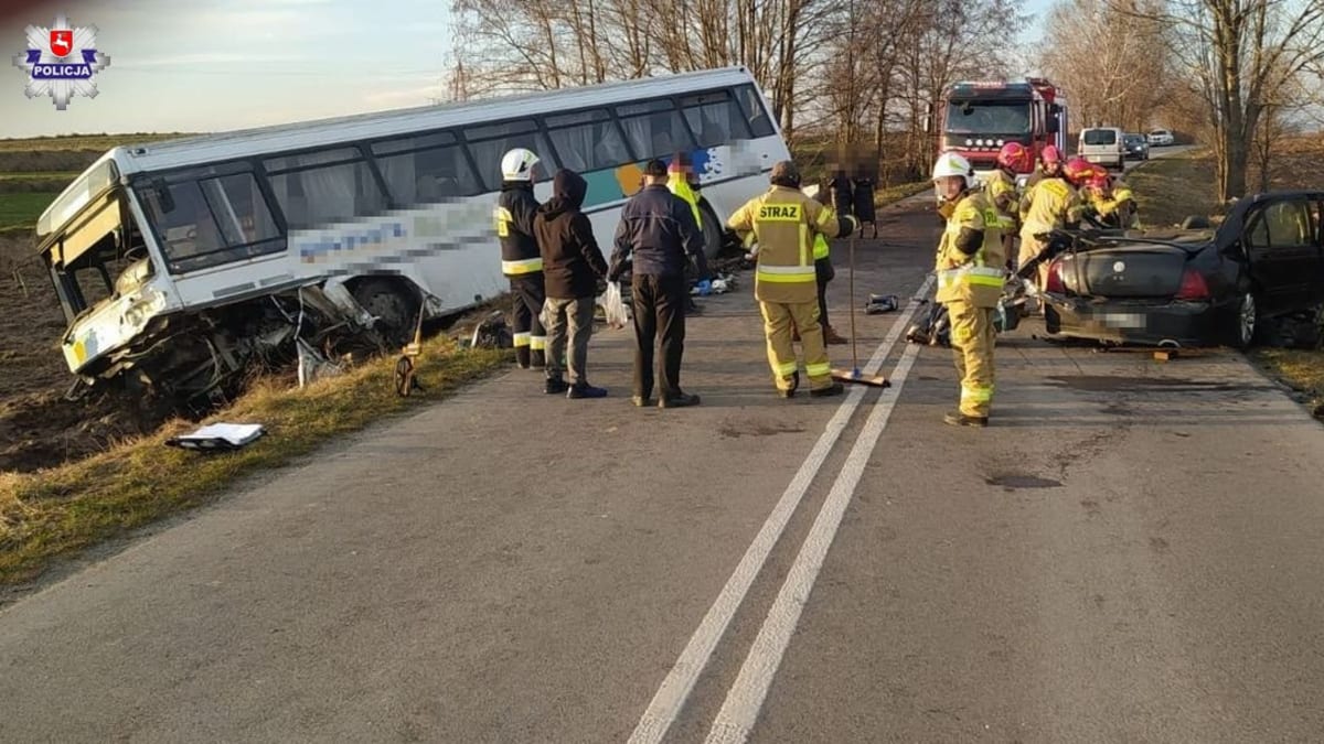 Tragická nehoda v polském Zalesie