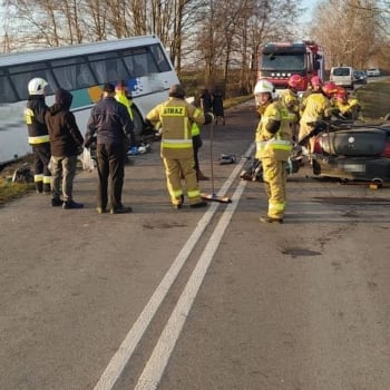Tragická nehoda v polském Zalesie