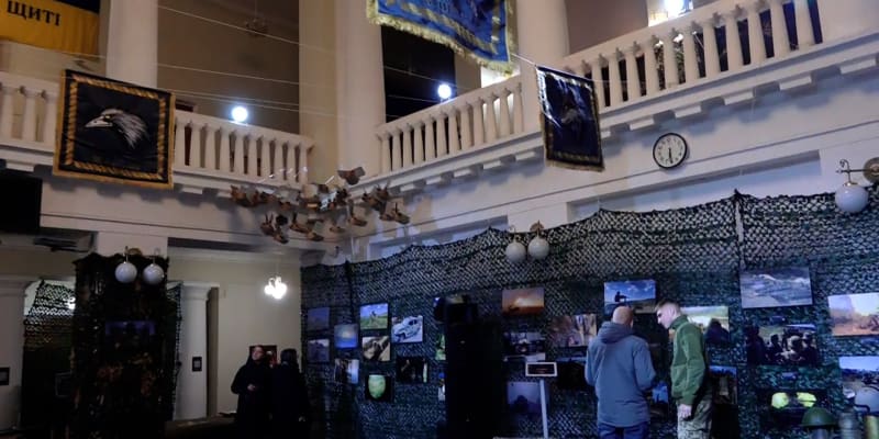 Výstava ukrajinské 10. horské útočené brigády