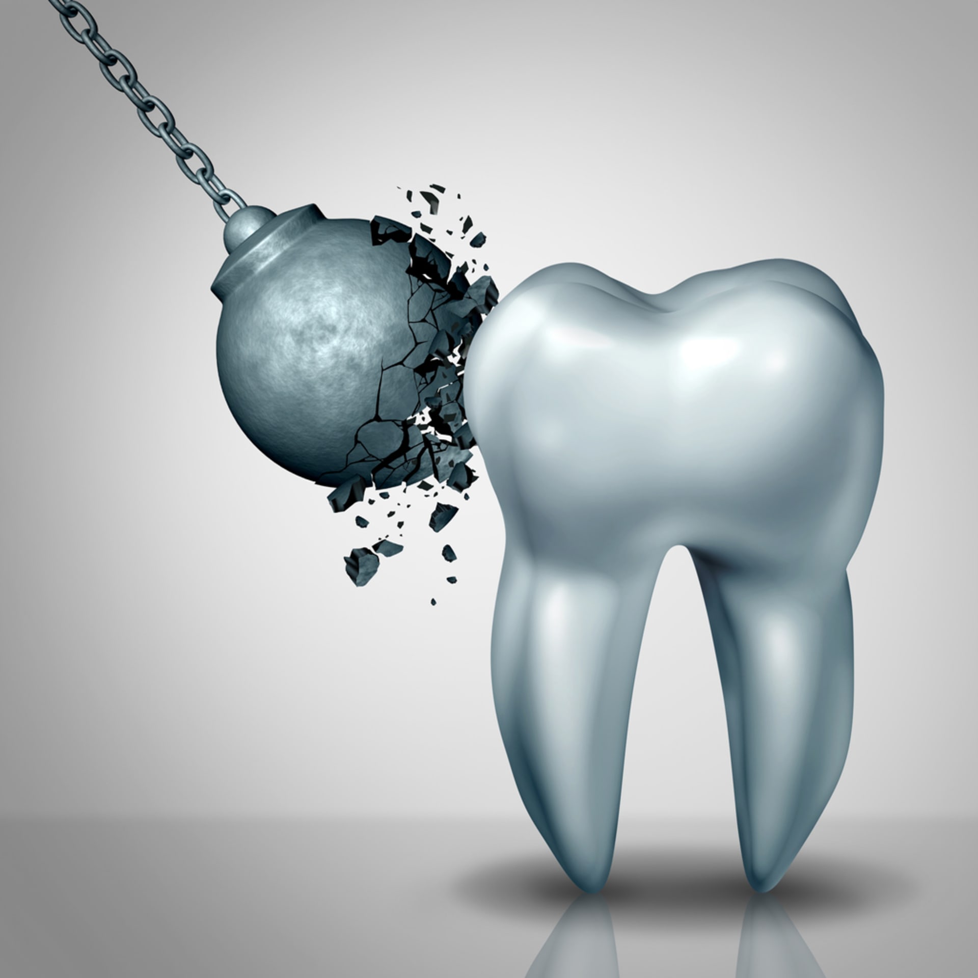 Zubní sklovina je nejtvrdší tkání, které obratlovci v tělech mají. 