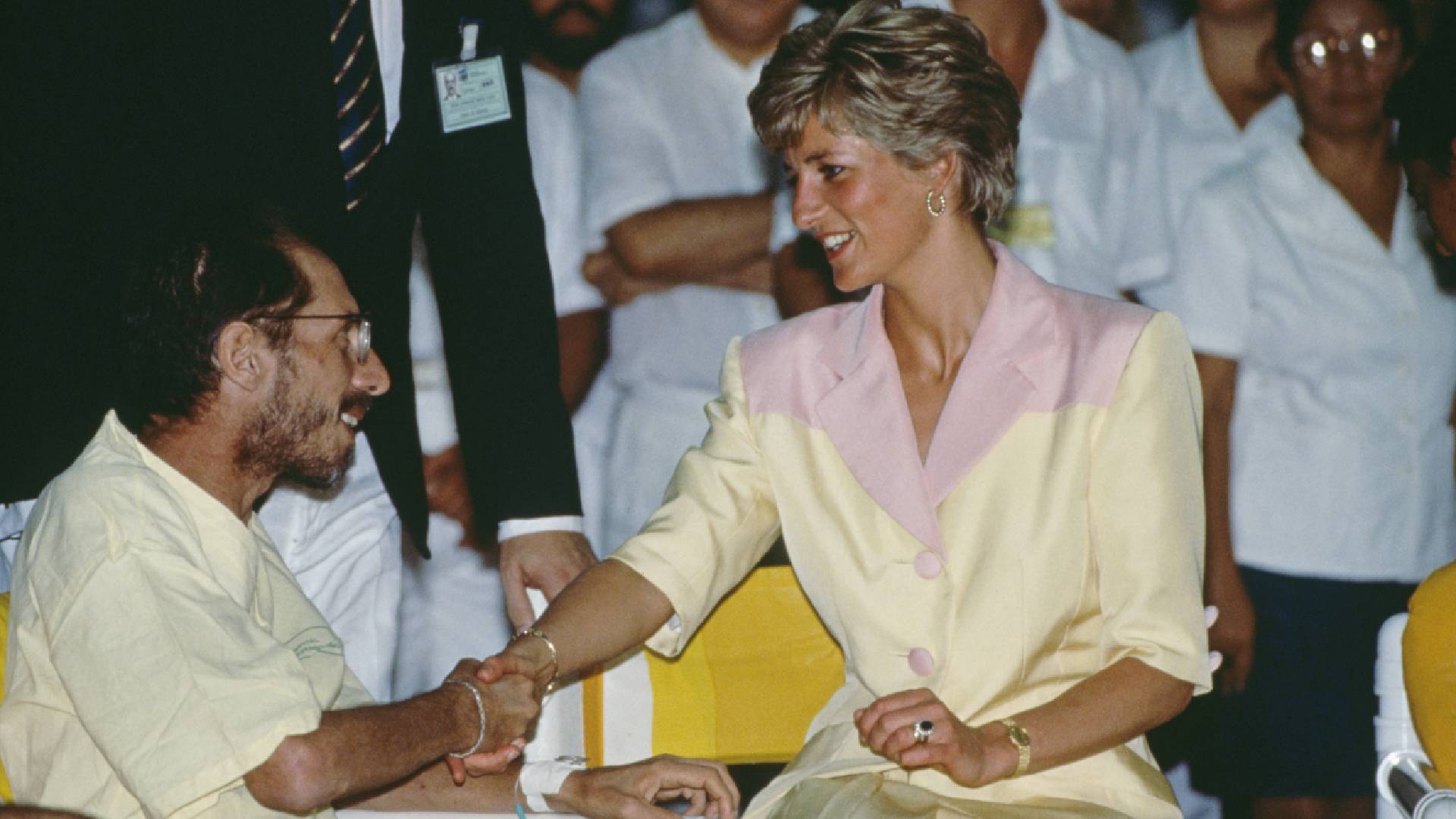 Princezna Diana se pacientům s AIDS pravidelně věnovala
