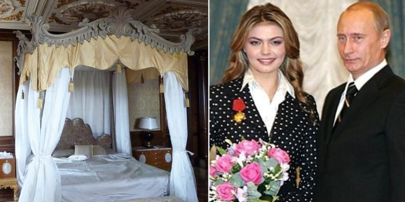 Putin i jeho milenka Alina mají rádi luxus. 