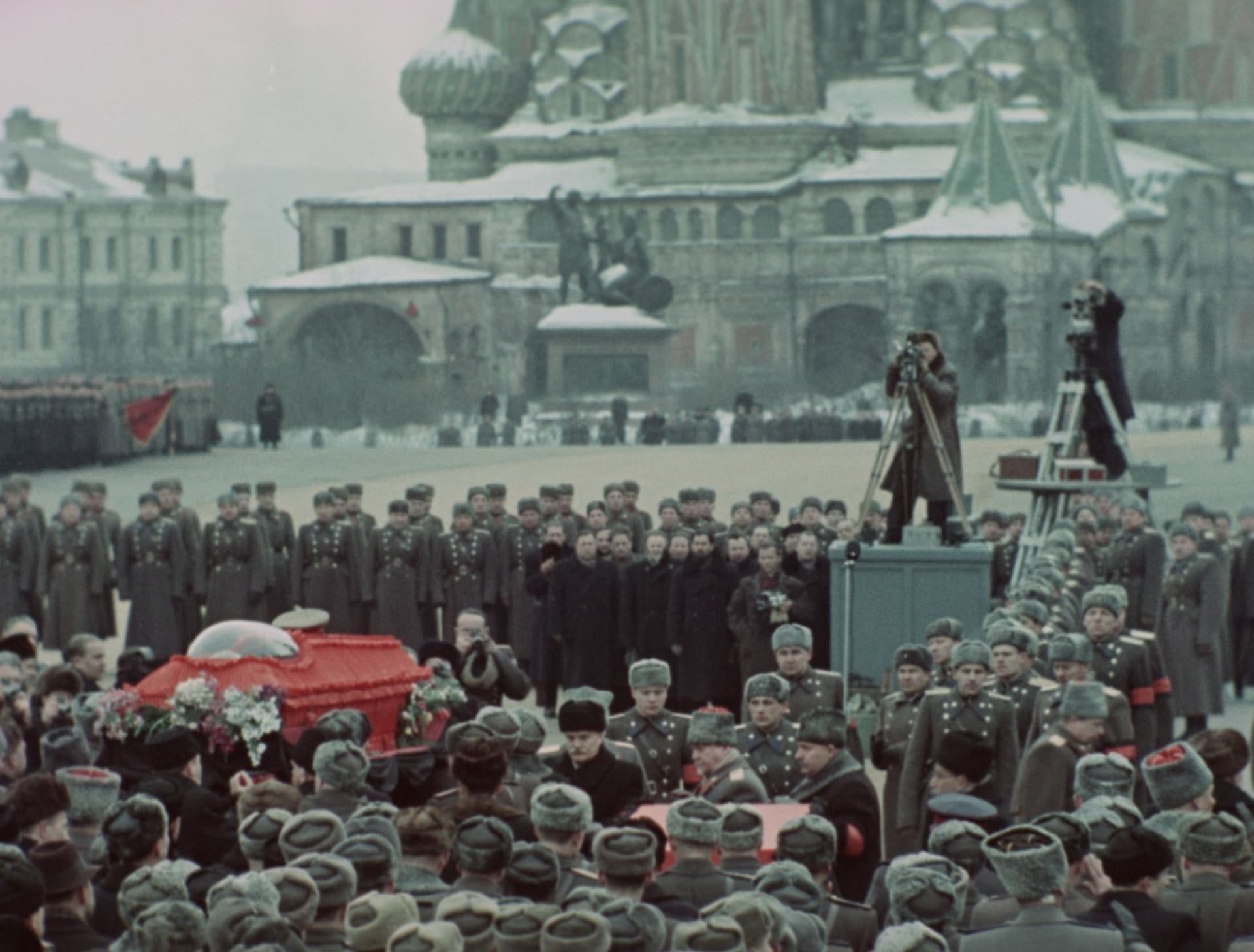 Stalinův pohřeb 9. března 1953