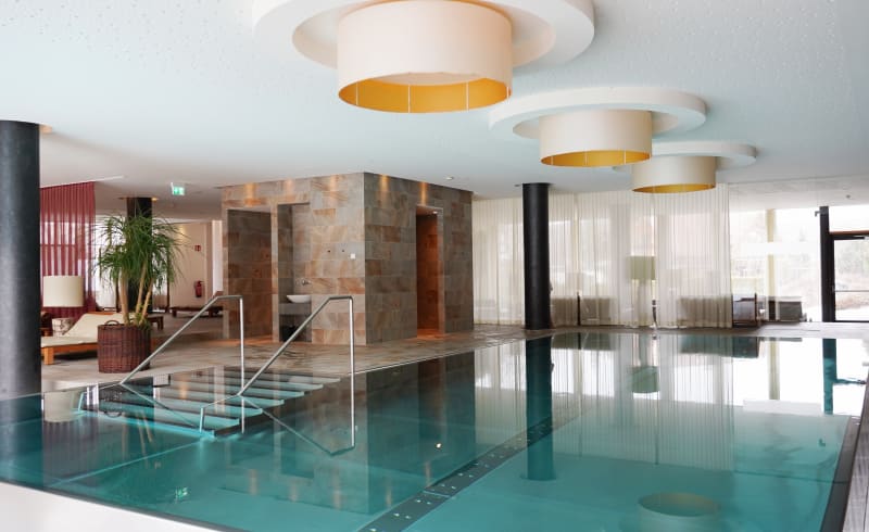 Jedním z nejpůsobivějších prvků hotelu je jeho wellness centrum Acquapura SPA .