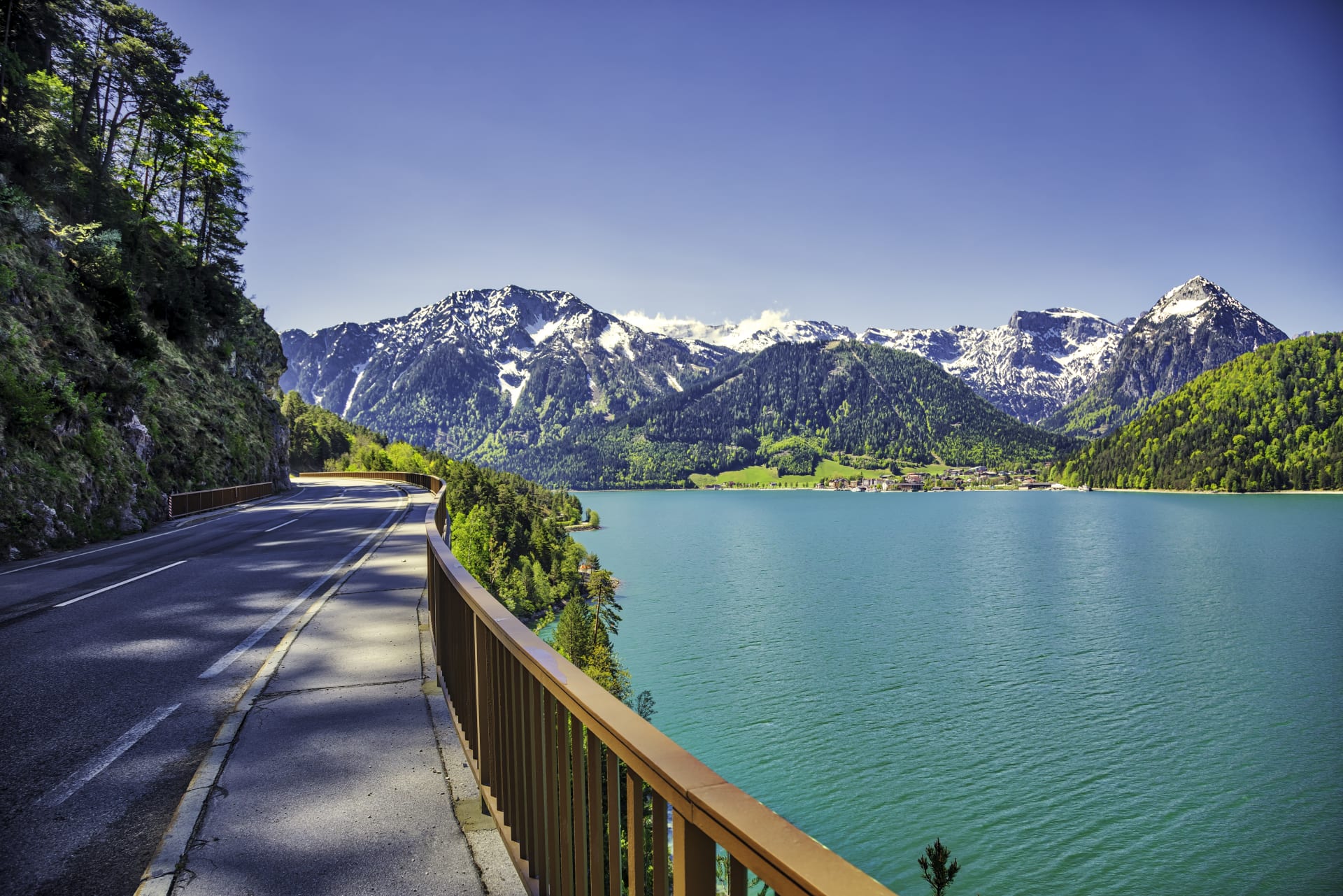 ,,Tyrolské moře - jezero Achensee