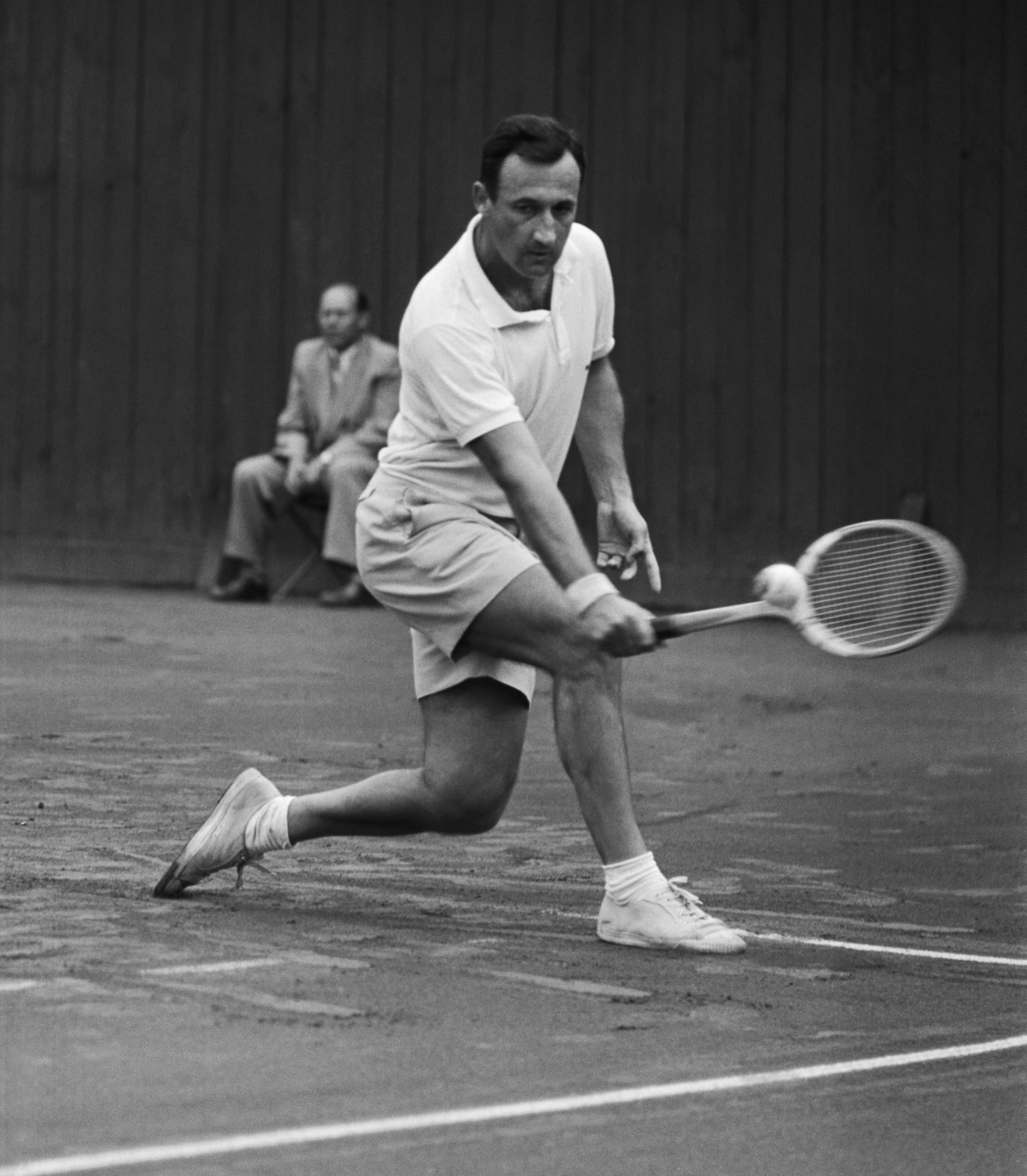 Vladimír Zábrodský byl též skvělým tenistou.