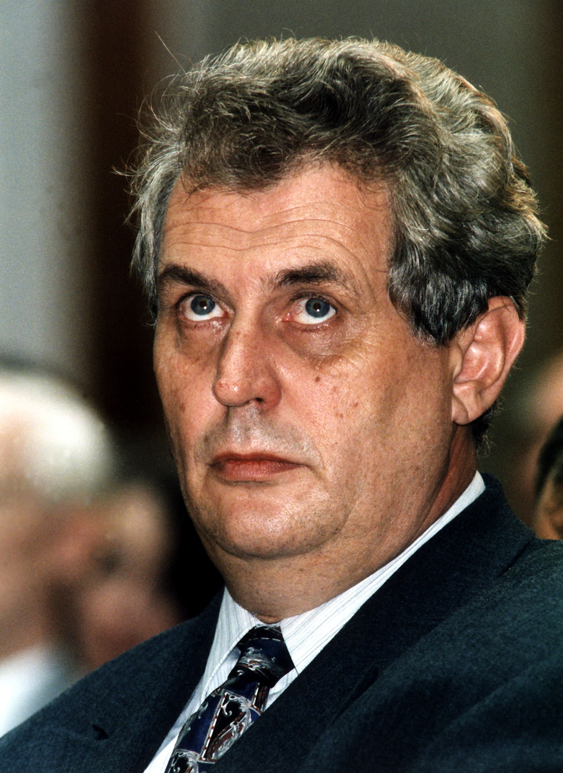 Miloš Zeman v roce 1998