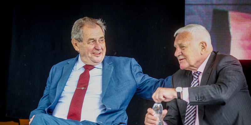 Miloš Zeman a Václav Klaus