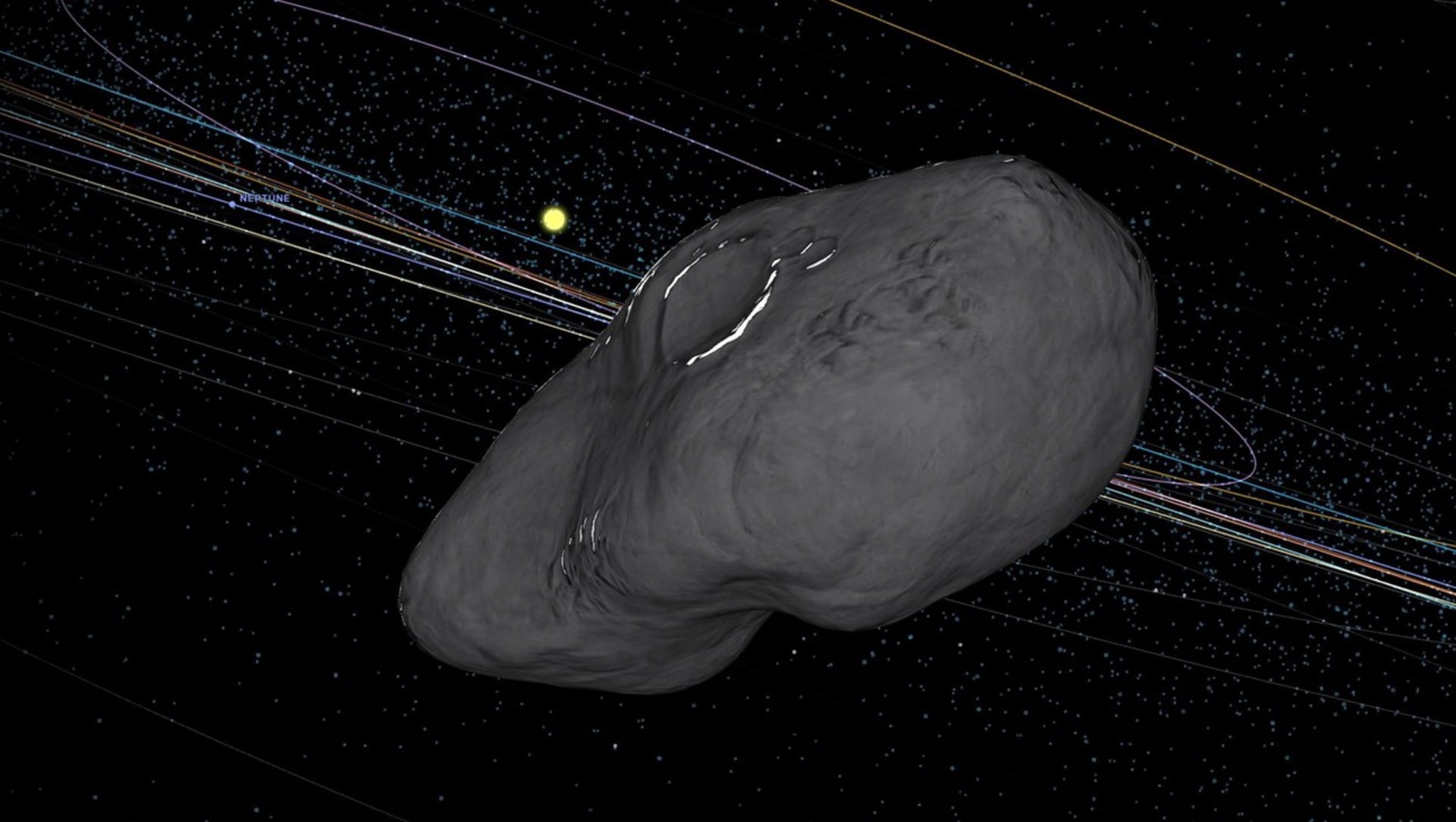Kolem země proletí asteroid na svatého Valentýna
