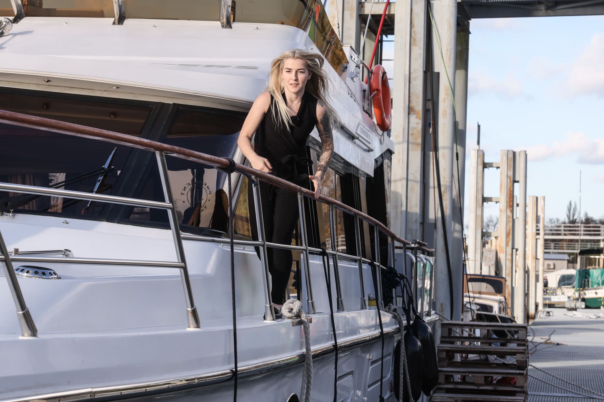Fabiana Bytyqi si na luxusní jachtě povídala s Denisou Gudelj.