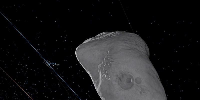 Asteroid 2023 DW má skoro 50 metrů v průměru