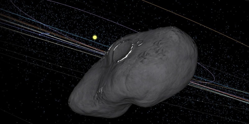 Kolem země proletí asteroid na svatého Valentýna