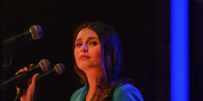 Zpěvačka Kateřina Marie Tichá zpívala na inauguraci Petra Pavla.