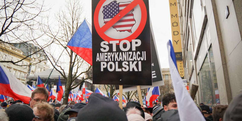 Demonstrace na Václavském náměstí 11.3.2023