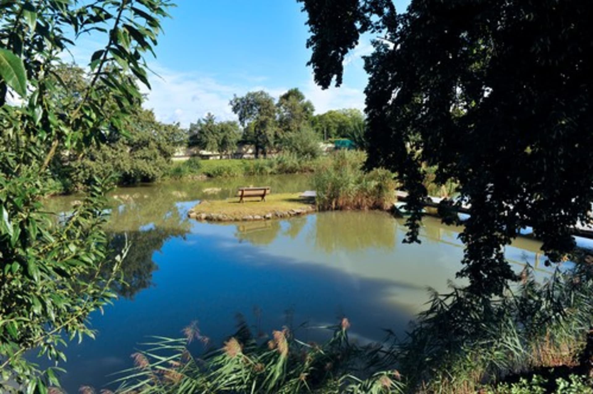 Rybník u Lumbeho vily