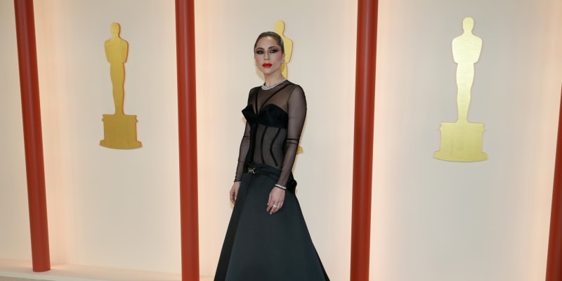 Lady Gaga se účastnila 95. ročníku udílení Oscarů 12. března 2023 v Hollywoodu v Kalifornii. (Foto: Mike Coppola/Getty Images)