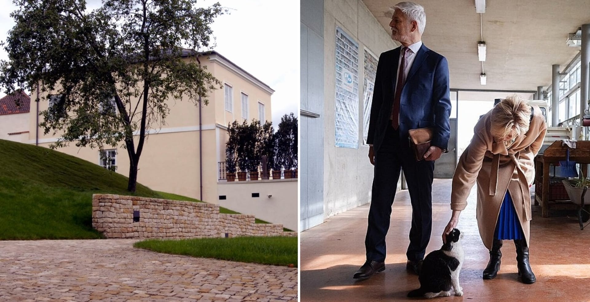 Nový prezident Petr Pavel navštívil sídlo českých prezidentů, Lumbeho vilu, krátce po inauguraci.