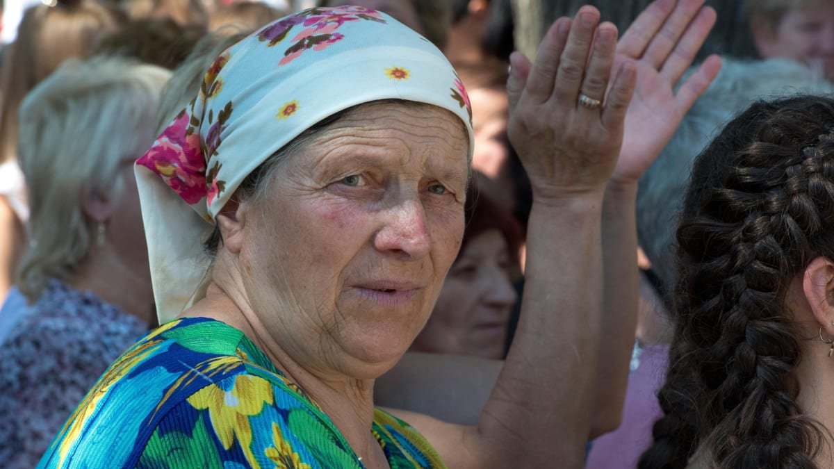 Populace v Podněstří stárne. Často ji tvoří senioři nostalgicky vzpomínající na SSSR.