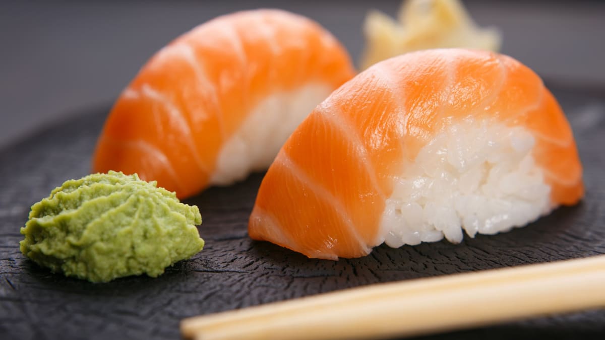 Sushi s wasabi