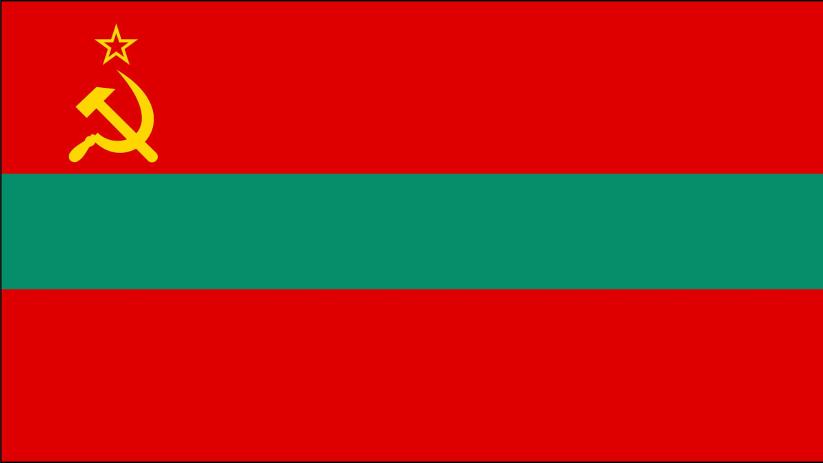 Vypovídající detail: Takto vypadá vlajka Podněstří.