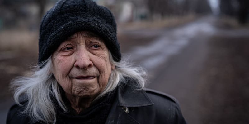 Válka se ošklivě dotýká i ukrajinských důchodců.