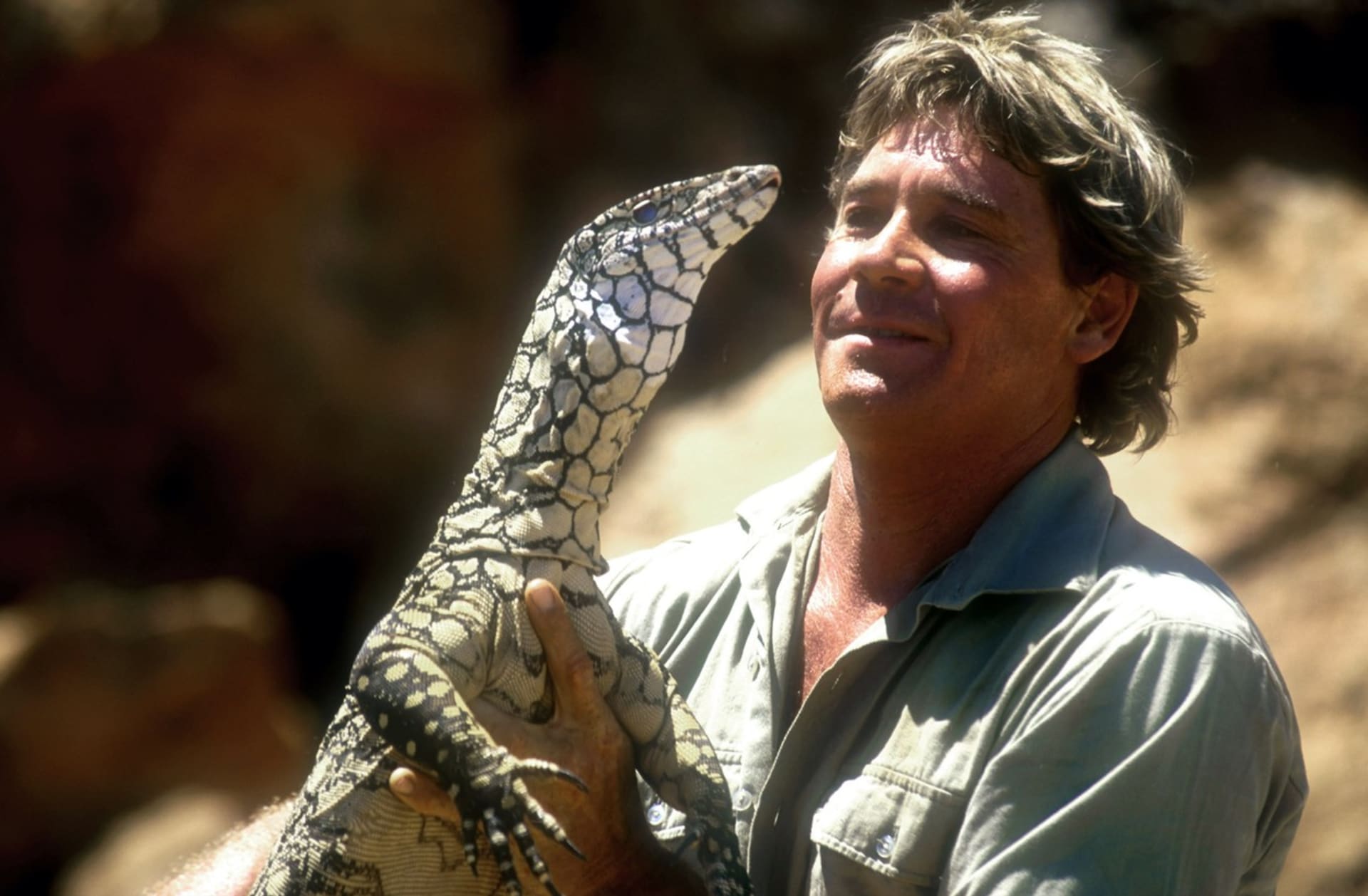 Steve Irwin miloval zvířata