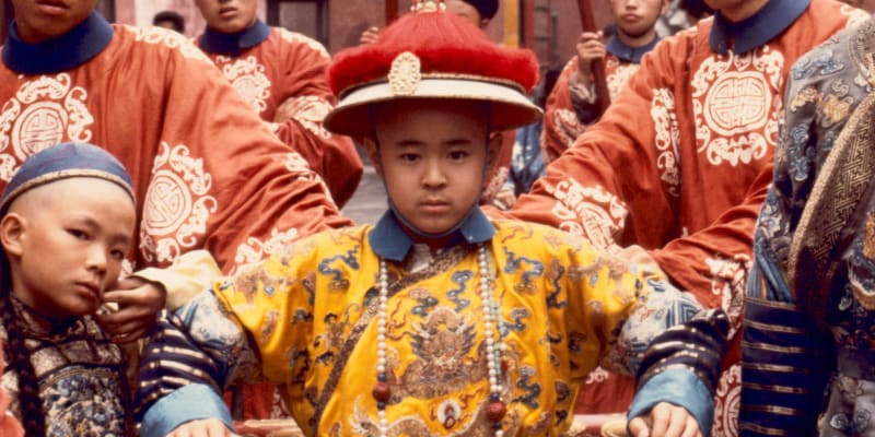 Snímek z filmu Poslední císař