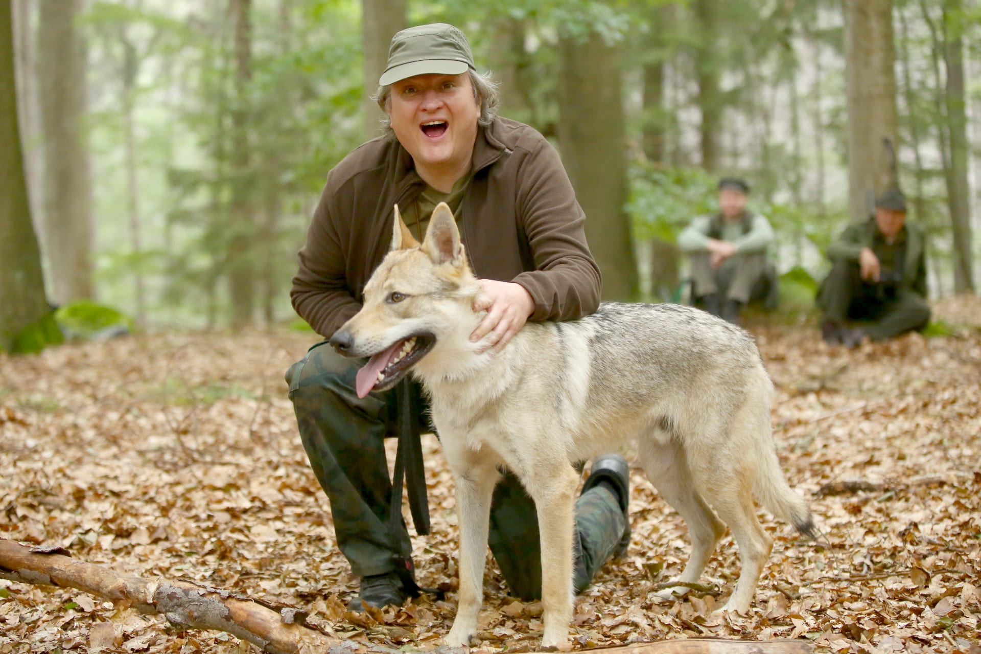 Pravda o vlkovi ze seriálu Zákony vlka: Není to skutečný vlk, je to pes, který vlka hraje.