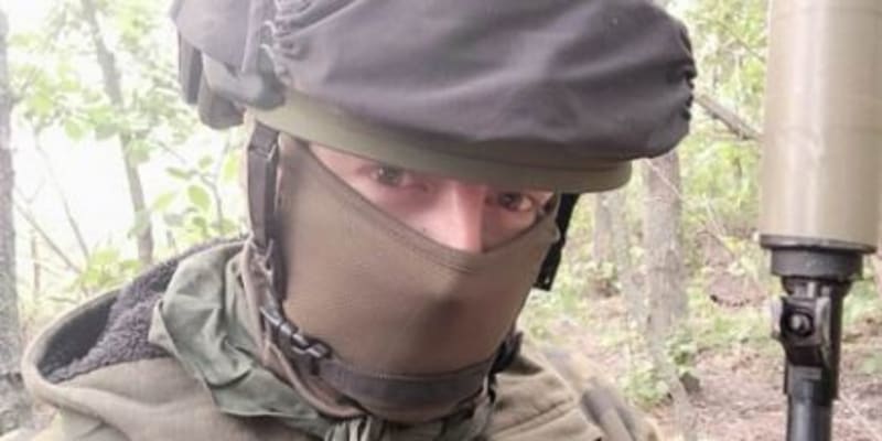 Český bojovník Matouš Bulíř na Ukrajině