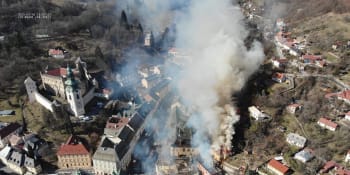 Neštěstí v Banské Štiavnici. Požár historických budov způsobil nepředstavitelné škody