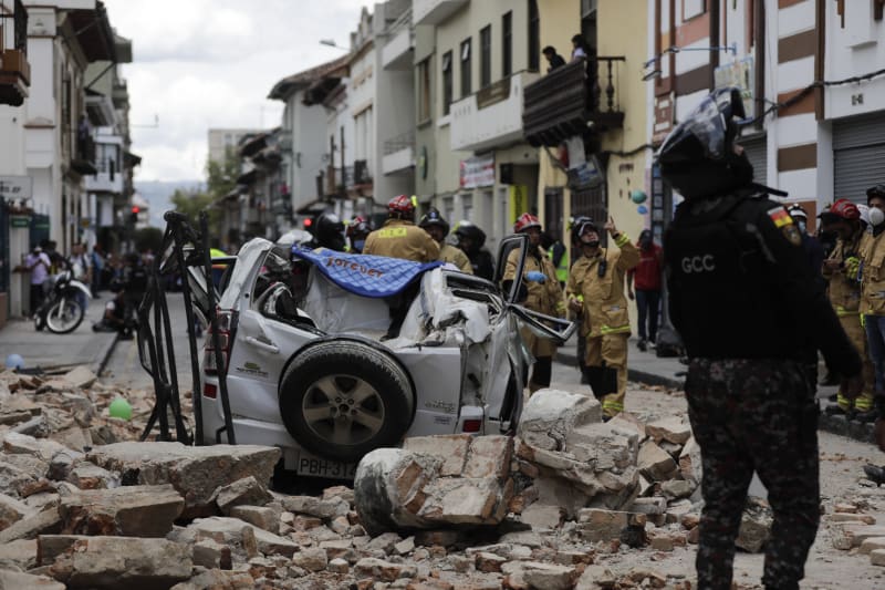 Zemětřesení v Ekvádoru si vyžádalo několik mrtvých (18. 3. 2023)