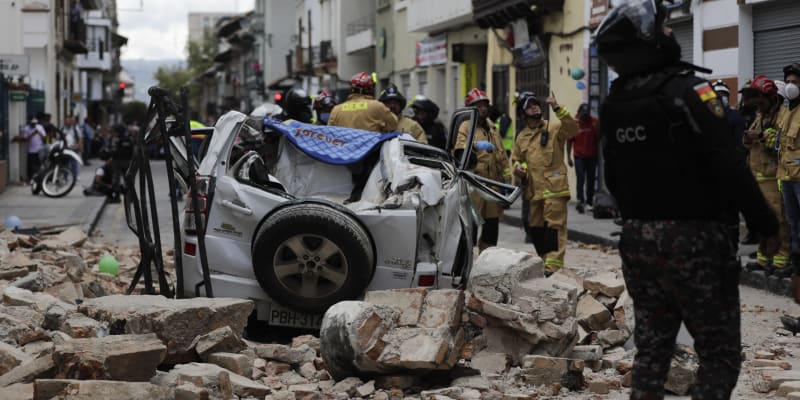 Zemětřesení v Ekvádoru si vyžádalo několik mrtvých (18. 3. 2023)