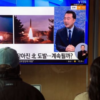 Severní Korea odpálila další balistickou raketu směrem nad Japonské moře