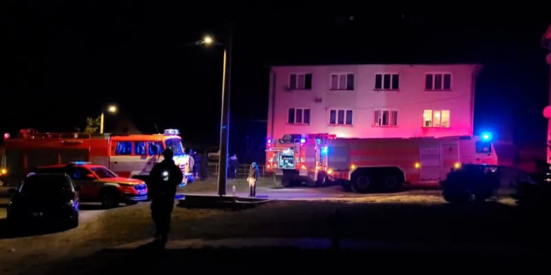 Exploze v bytě v Ondřejově