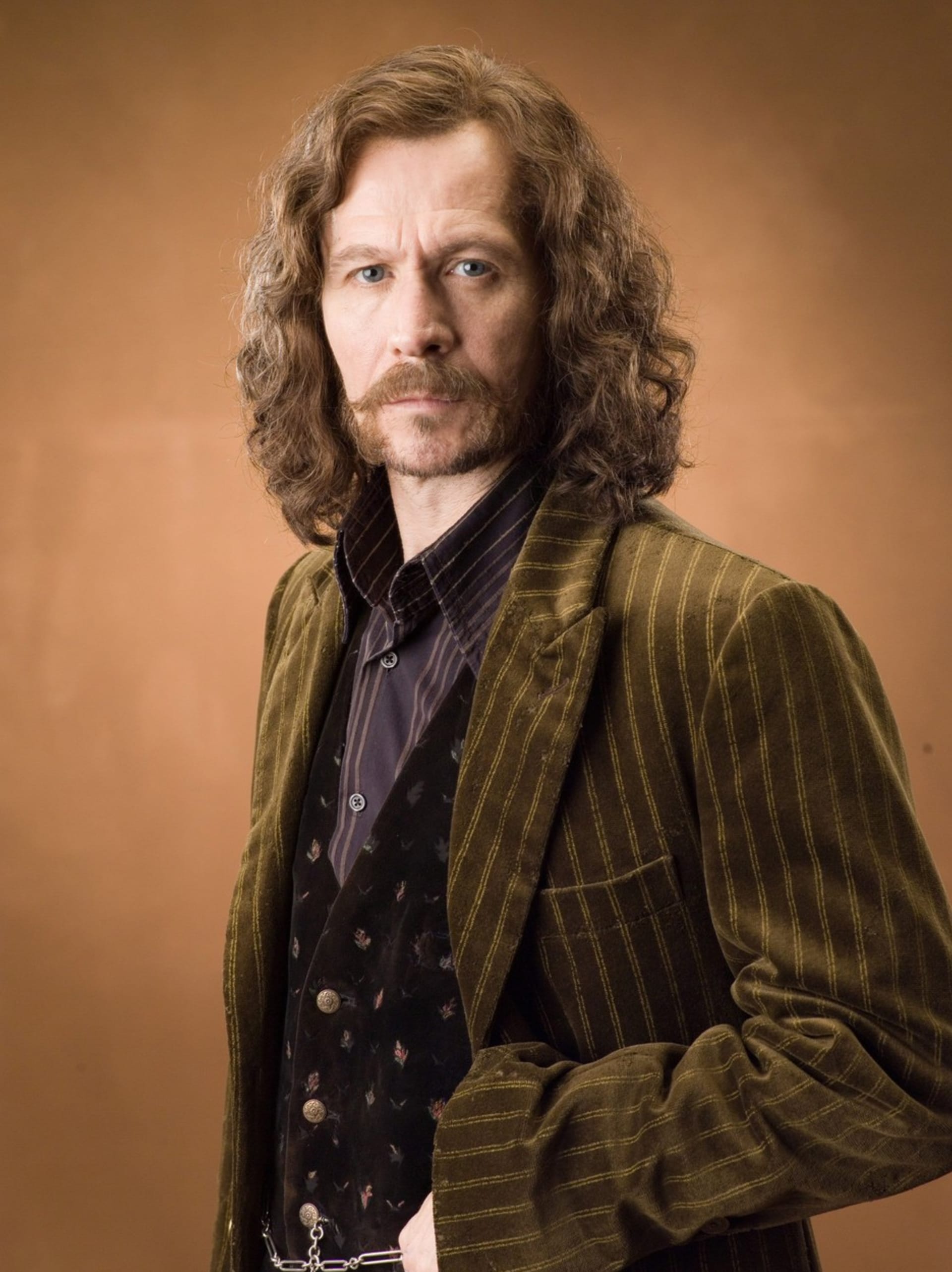 Gary Oldman jako Sirius Black v sérii Harry Potter.