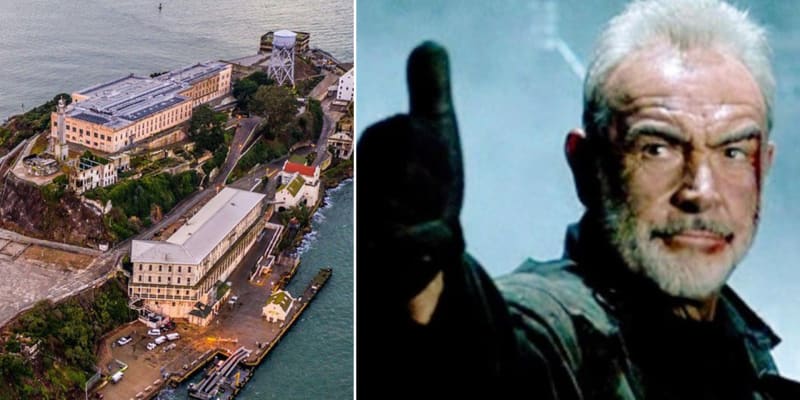 Sean Connery utekl z filmového Alcatrazu díky vycvičené britské inteligenci