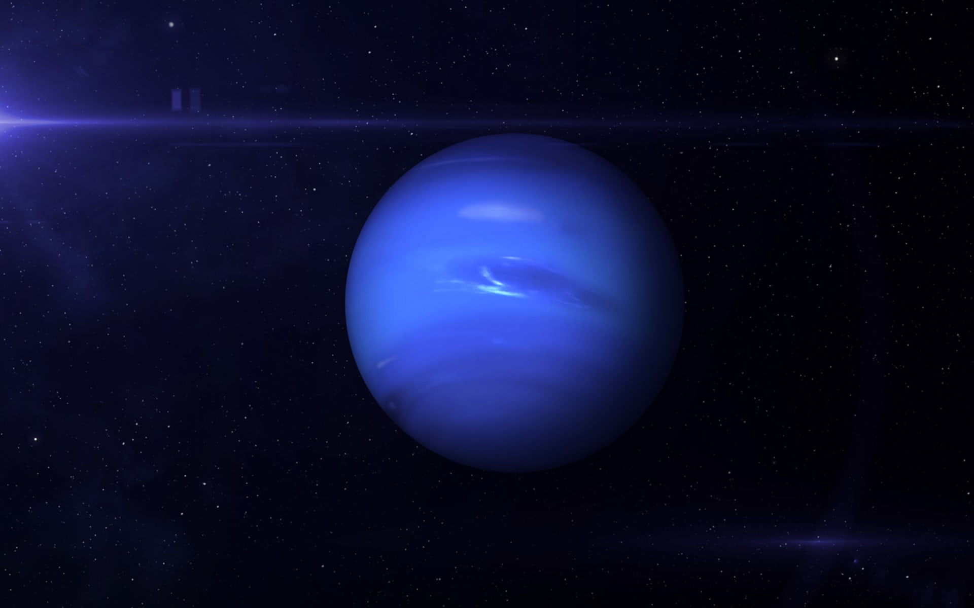 Neptun, nejmenší z plynných obrů