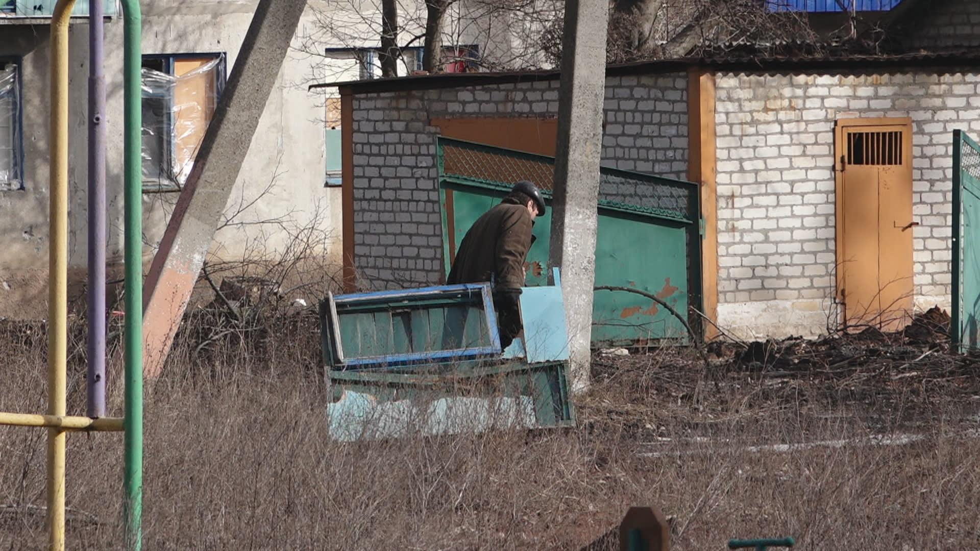 Štáb CNN Prima NEWS přihlížel akci Ukrajinců s drony.