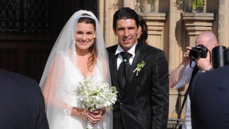Alena Šeredová a Gianluigi Buffon se vzali v roce 2011.