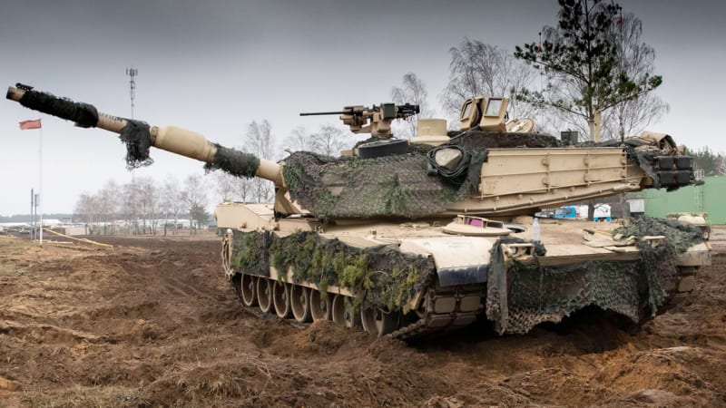 Americký tank M1A1 Abrams